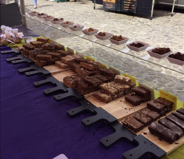 Selling Flapjacks at the markets around Teesside